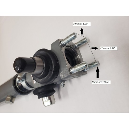 POWER STEERING CYLINDER RAM FOR ZETOR TRACTOR 72113940 3320 4340 5011 6045 7211